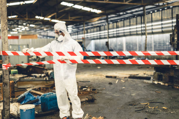Professional Biohazard technician working in Douglas, NE